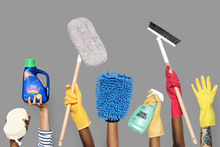 How to Clean Your Cleaning Tools